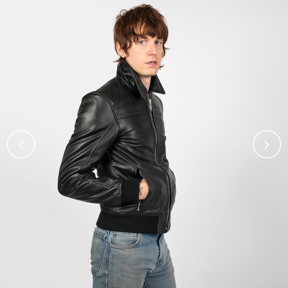 Straight To Hell Belmont Men’s Leather Jacket 34 - Picture 2 of 11